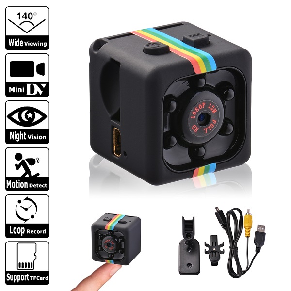 Camera mini SQ11 siêu nhỏ kết nối điện thoại