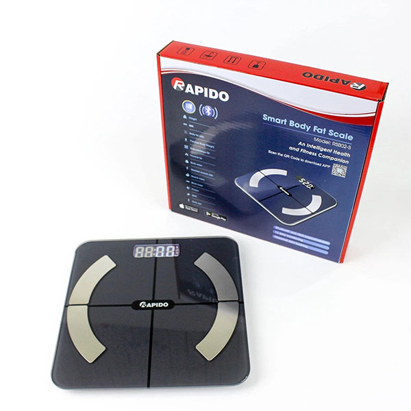 Cân sức khỏe Bluetooth Rapido RSB02-S chịu lực cao BA227