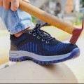 Giày bảo hộ lao động cao cấp ( Xanh ) giá tốt Z100, Size 39 (Chân 23.5cm)