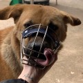 Rọ mõm cho chó chống cắn sủa bằng inox siêu bền BA672, Size S (12kg-18kg)	