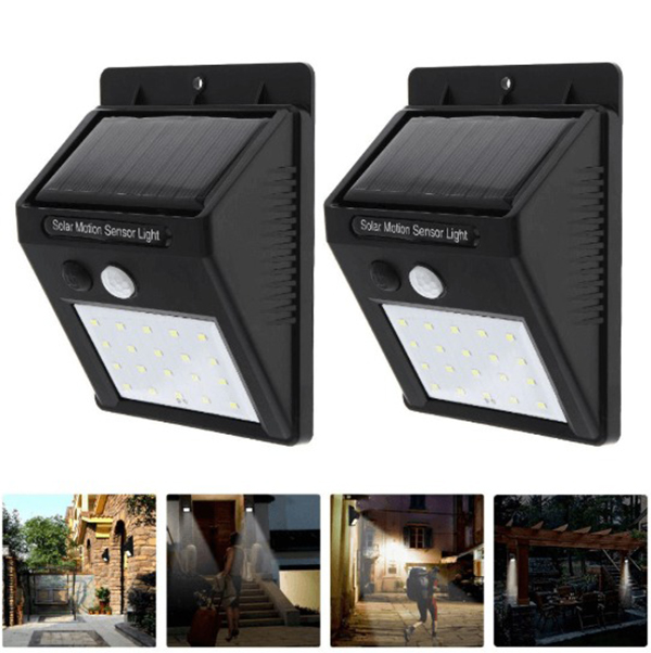 Đèn cảm biến chống trộm sử dụng năng lượng mặt trời giá rẻ N180