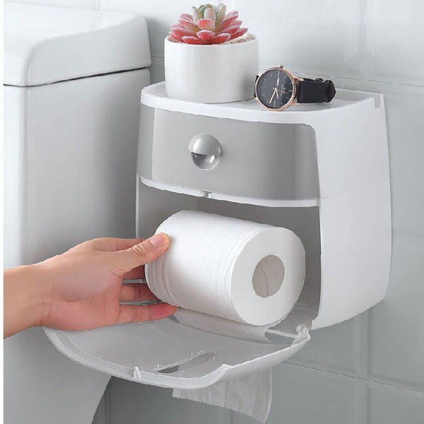 Hộp đựng giấy vệ sinh Ecoco giá rẻ N178