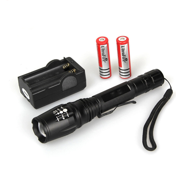 Đèn pin siêu sáng tầm xa LED Xml-T6 chống nước cao cấp