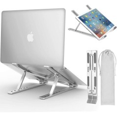 Giá đỡ Laptop cho Macbook, IPAD Surface giúp tản nhiệt, có thể gấp gọn tiện lợi Y116