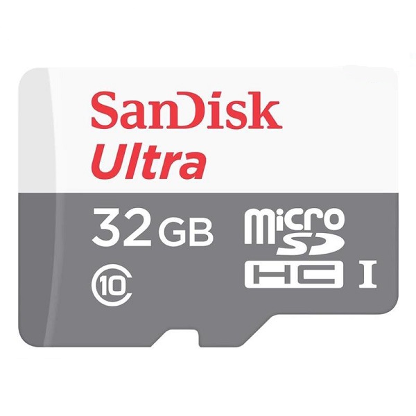 Thẻ nhớ microSDHC Sandisk 32GB upto 80MB/s 533X Ultra UHS-I chất lượng tốt